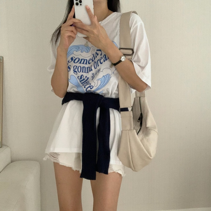 HELLO JINI東大門㊣直郵女裝新款熱賣推薦時尚25春夏職業T恤HELLO JINIT恤