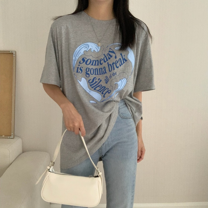 HELLO JINI東大門㊣直郵女裝新款熱賣推薦時尚25春夏職業T恤HELLO JINIT恤