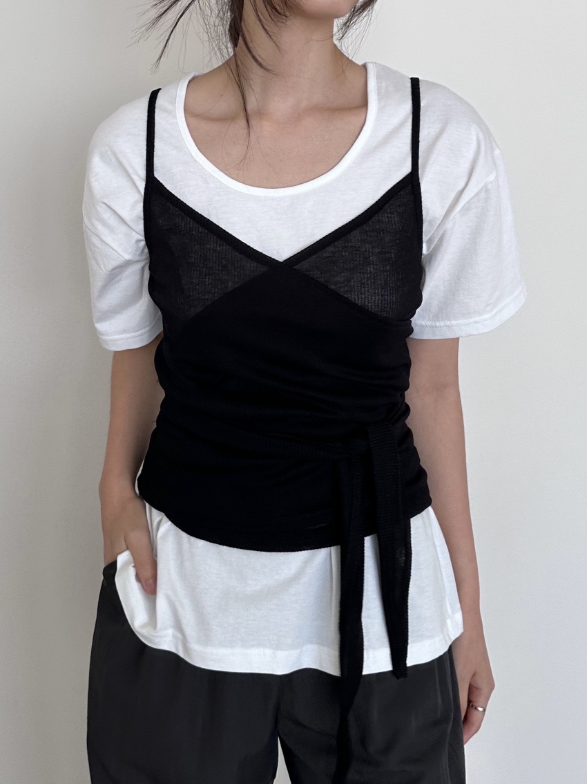 CYLINDER東大門㊣直郵女士新品25春夏熱賣吊帶背心不含內搭CYLINDER吊帶/背心