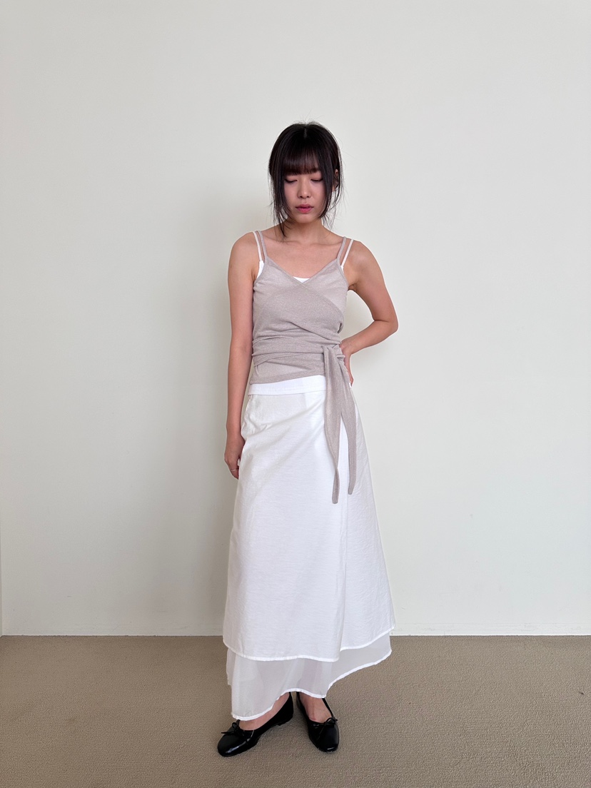 CYLINDER東大門㊣直郵女士新品25春夏熱賣吊帶背心不含內搭CYLINDER吊帶/背心