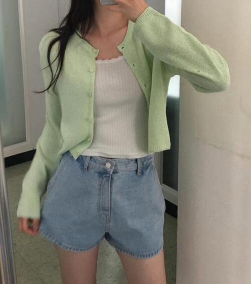 BUTTERING東大門㊣實拍女裝新品休閑時尚推薦熱賣職業針織衫ARLOW針織衫圖色2