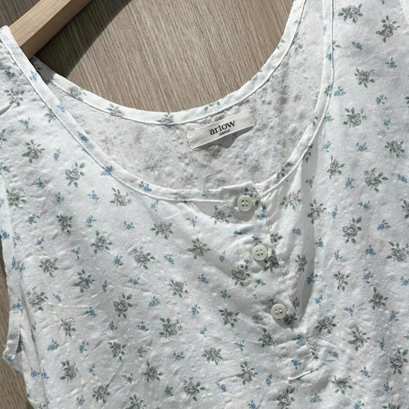 BUTTERING東大門㊣代購女裝新款時尚職業熱賣人氣吊帶背心紐扣ARLOW吊帶/背心