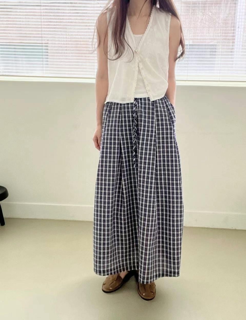 BUTTERING東大門㊣代購女裝新品推薦人氣25春夏時尚休閑長裙ARLOW長裙