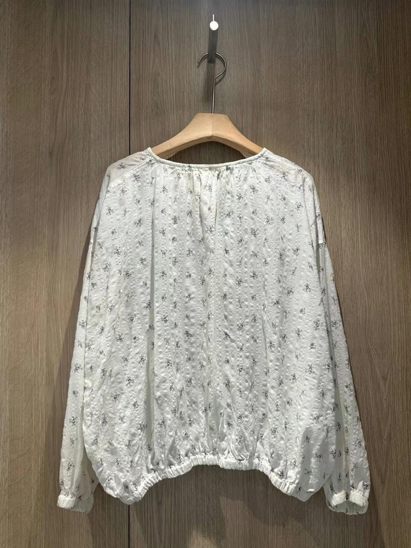 BUTTERING韓國代購㊣女裝新款時尚熱賣25春夏職業襯衫蕾絲衫ARLOW襯衫/蕾絲衫