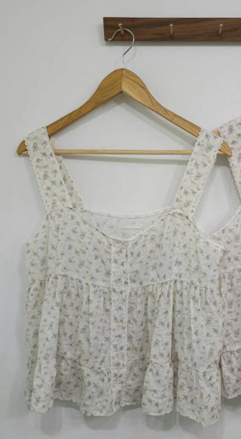 BUTTERING東大門㊣直郵女士新品25春夏休閑推薦職業吊帶背心ARLOW吊帶/背心