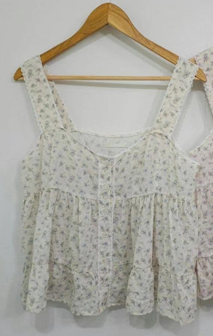 BUTTERING東大門㊣直郵女士新品25春夏休閑推薦職業吊帶背心ARLOW吊帶/背心