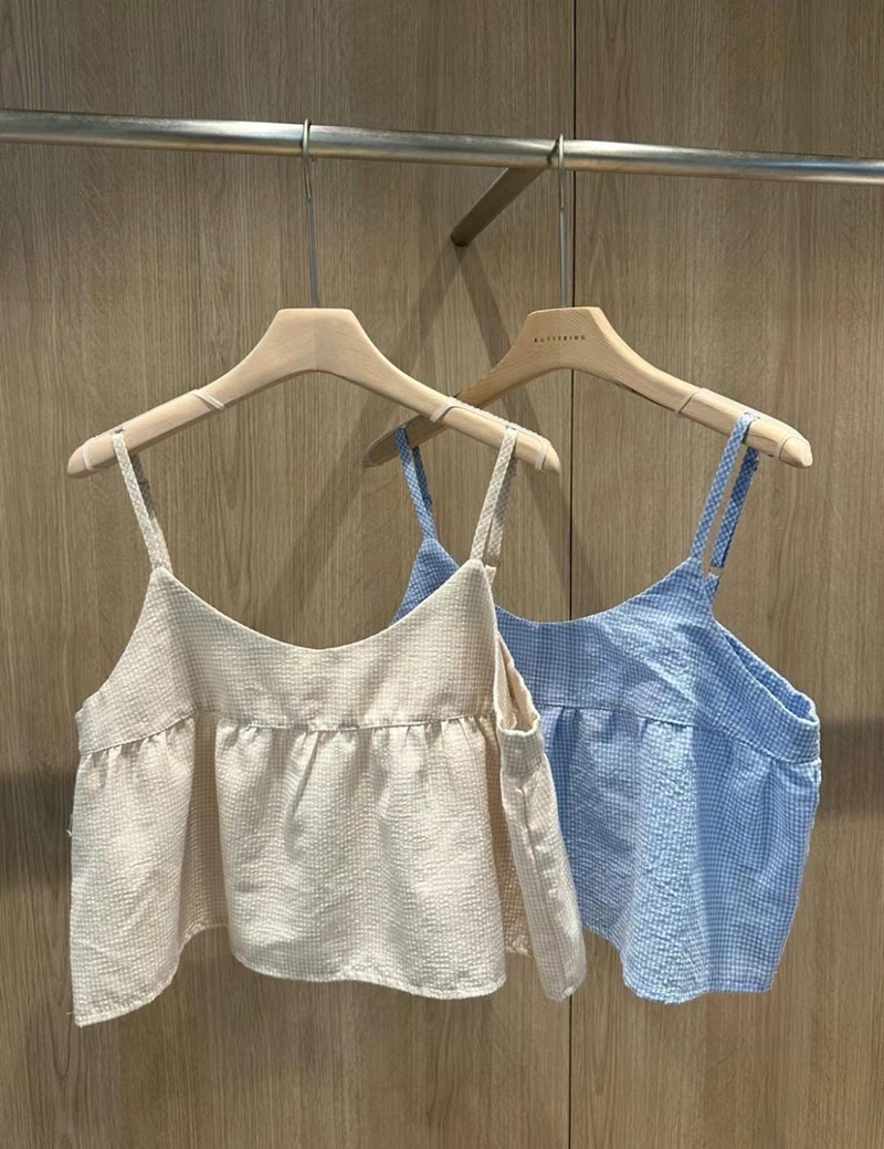 BUTTERING東大門㊣實拍女裝新款熱賣人氣25春夏職業吊帶背心ARLOW吊帶/背心