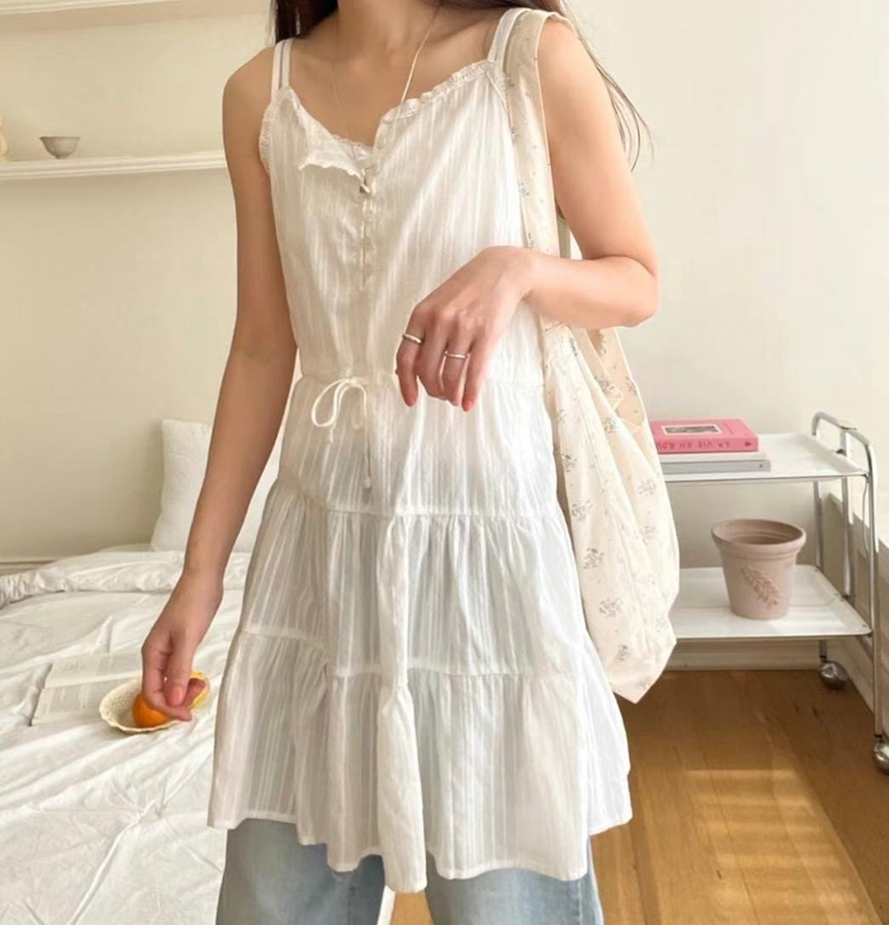BUTTERING韓國代購㊣女士新款人氣職業25春夏熱賣推薦連衣裙ARLOW連衣裙