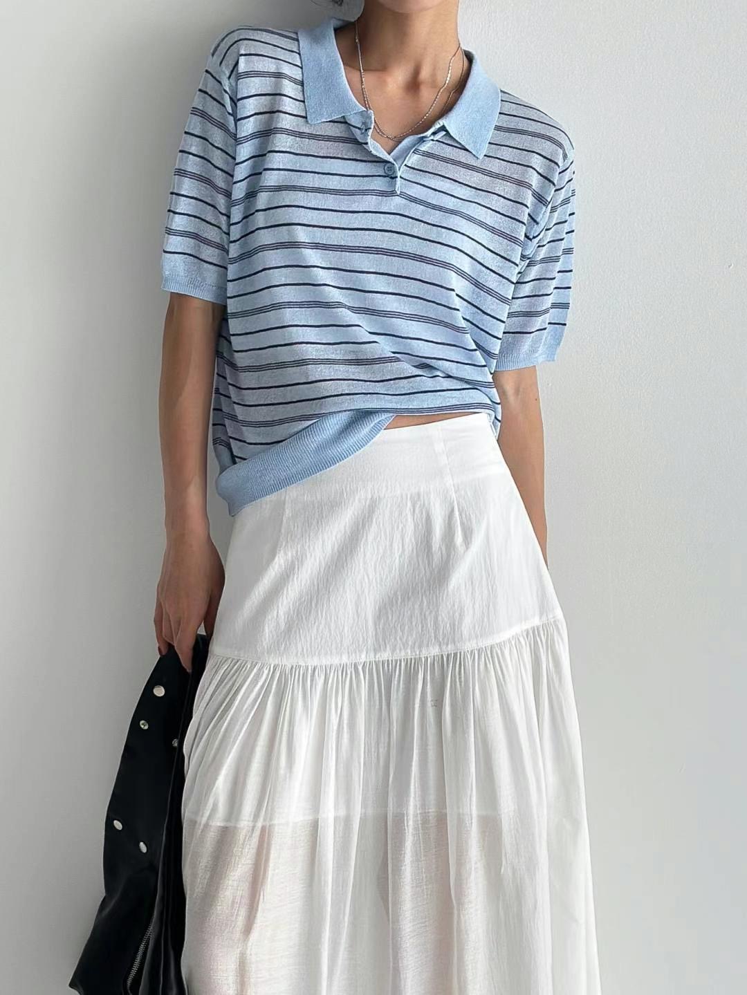 HIGHCOLOR韓國代購㊣女士新品職業25春夏熱賣人氣休閑針織衫HIGHCOLOR針織衫