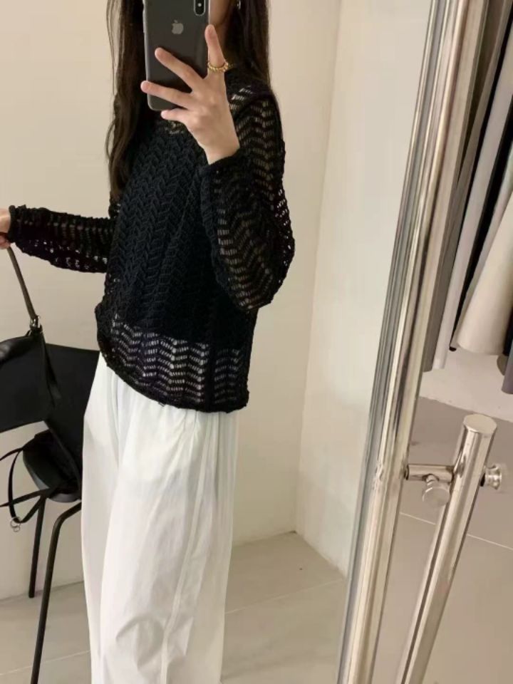 BOBBIE DOLL東大門㊣直郵女士新品推薦時尚職業休閑針織衫BOBBIE DOLL針織衫