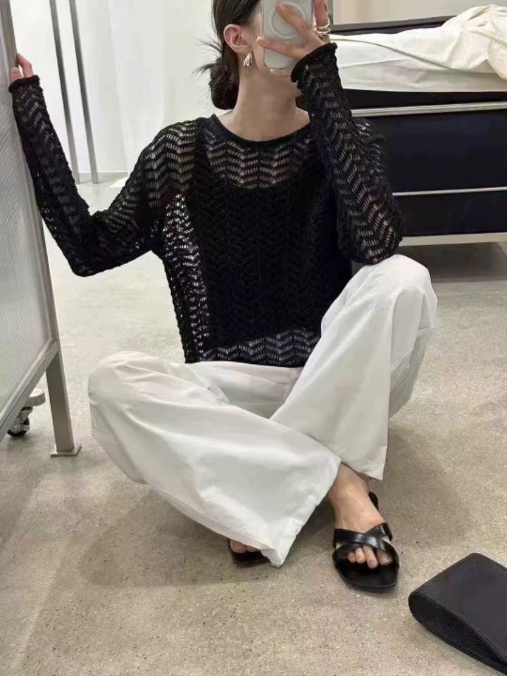 BOBBIE DOLL東大門㊣直郵女士新品推薦時尚職業休閑針織衫BOBBIE DOLL針織衫圖色2