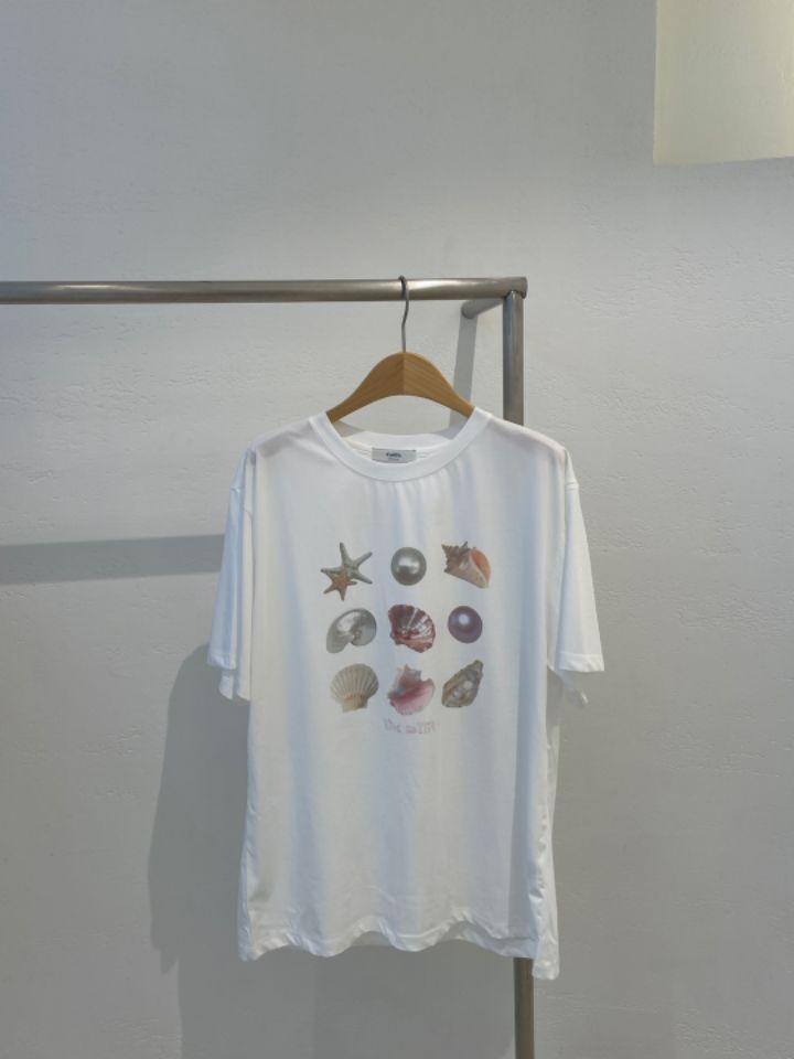 CALLIT東大門㊣直郵女裝新品職業人氣25春夏熱賣休閑推薦T恤CALLITT恤圖色2