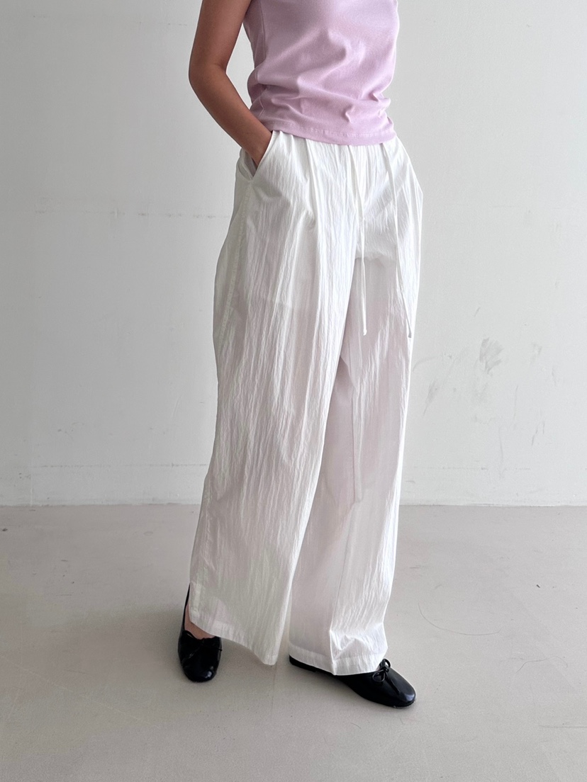 CYLINDER東大門㊣直郵女裝新品25春夏人氣休閑休閑褲含腰繩CYLINDER休閑褲