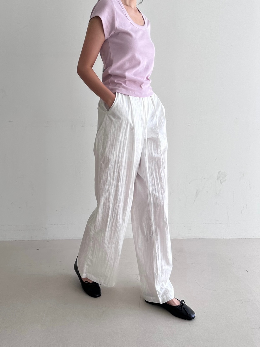 CYLINDER東大門㊣直郵女裝新品25春夏人氣休閑休閑褲含腰繩CYLINDER休閑褲