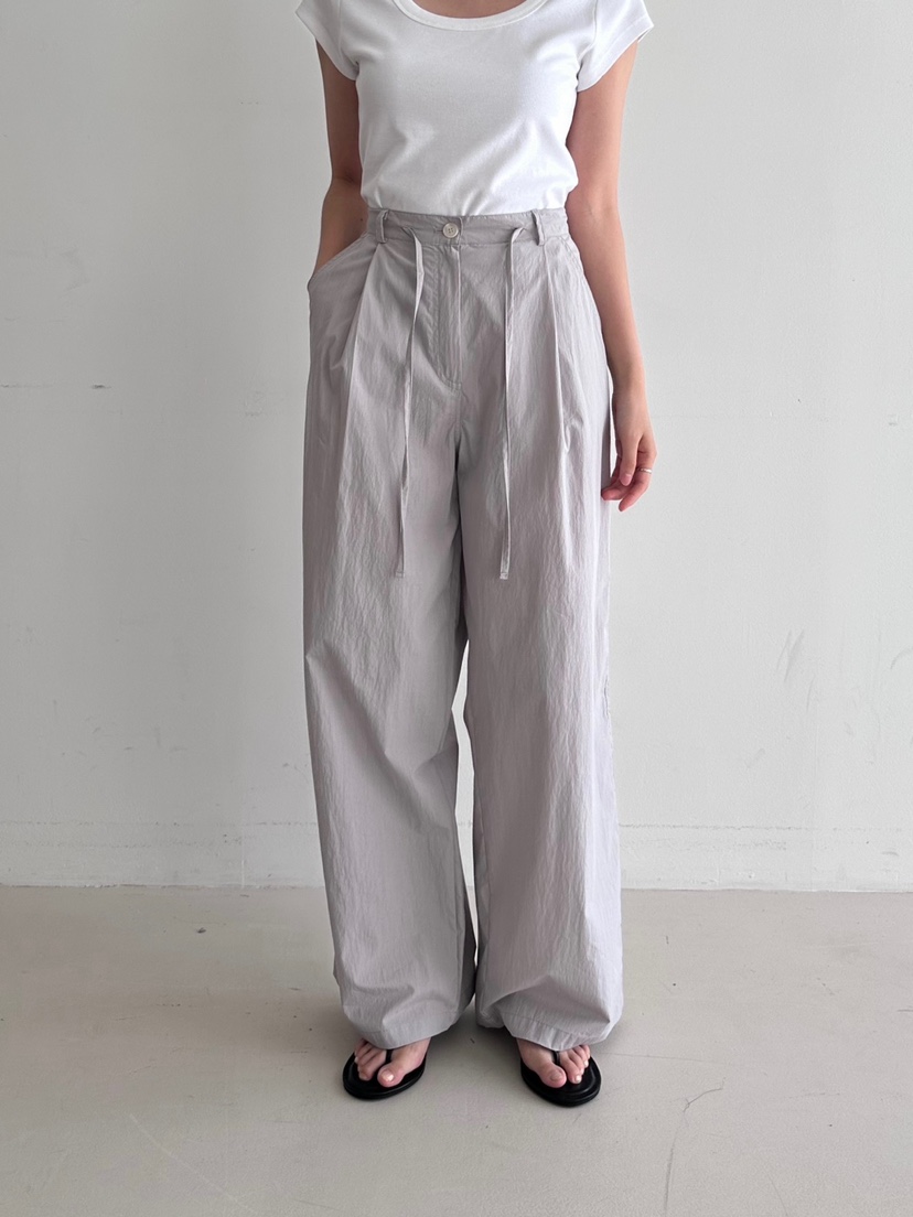 CYLINDER東大門㊣直郵女裝新品25春夏人氣休閑休閑褲含腰繩CYLINDER休閑褲