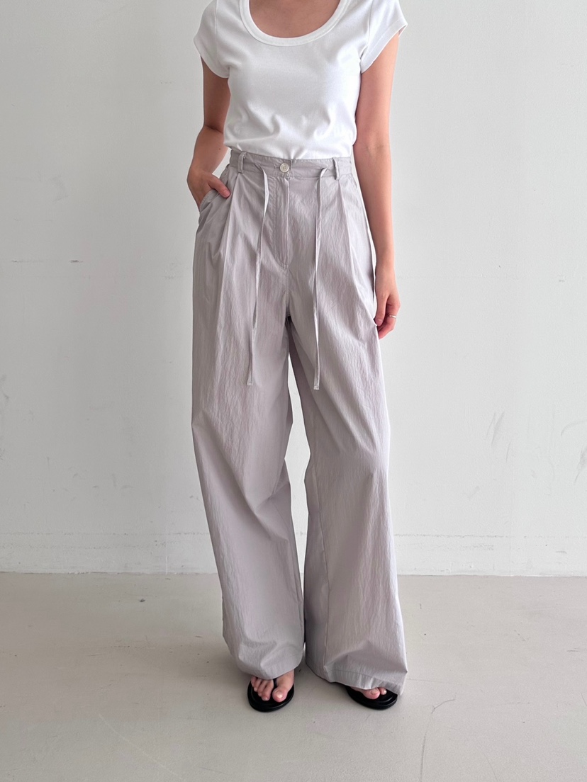 CYLINDER東大門㊣直郵女裝新品25春夏人氣休閑休閑褲含腰繩CYLINDER休閑褲