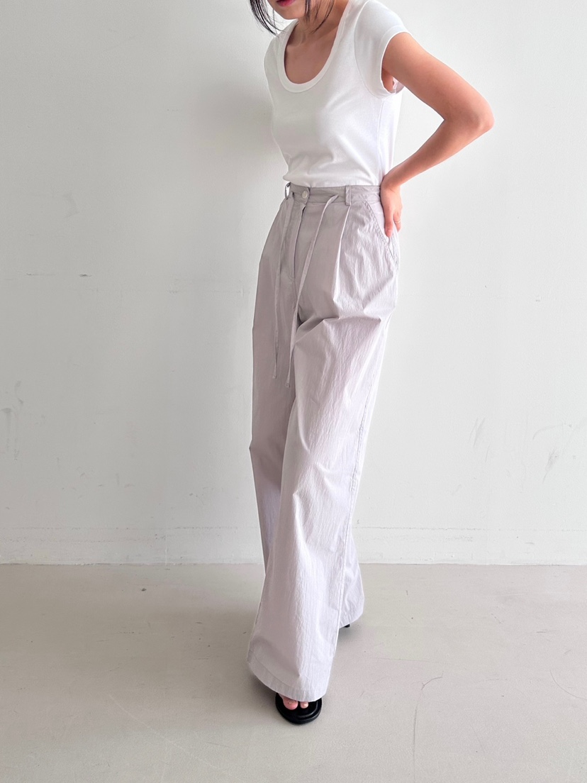 CYLINDER東大門㊣直郵女裝新品25春夏人氣休閑休閑褲含腰繩CYLINDER休閑褲