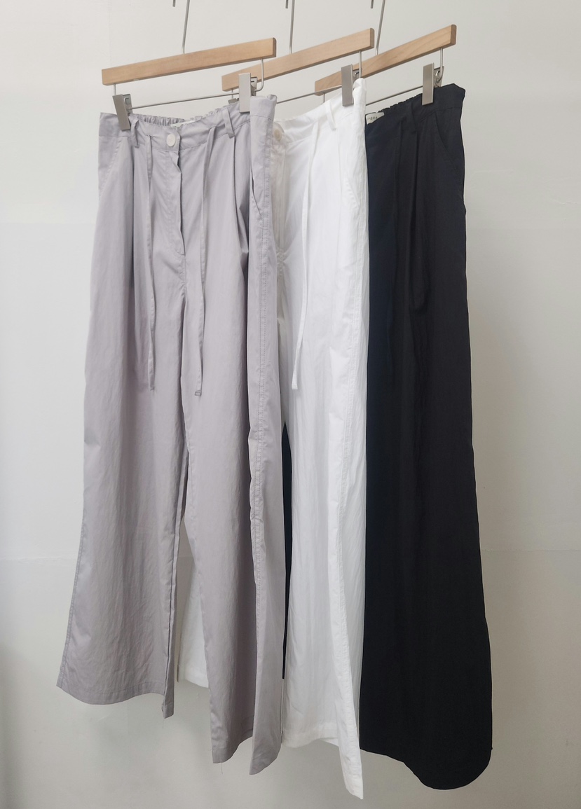 CYLINDER東大門㊣直郵女裝新品25春夏人氣休閑休閑褲含腰繩CYLINDER休閑褲