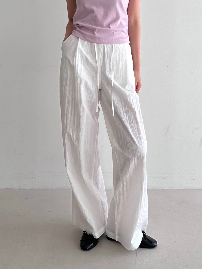 CYLINDER東大門㊣直郵女裝新品25春夏人氣休閑休閑褲含腰繩CYLINDER休閑褲