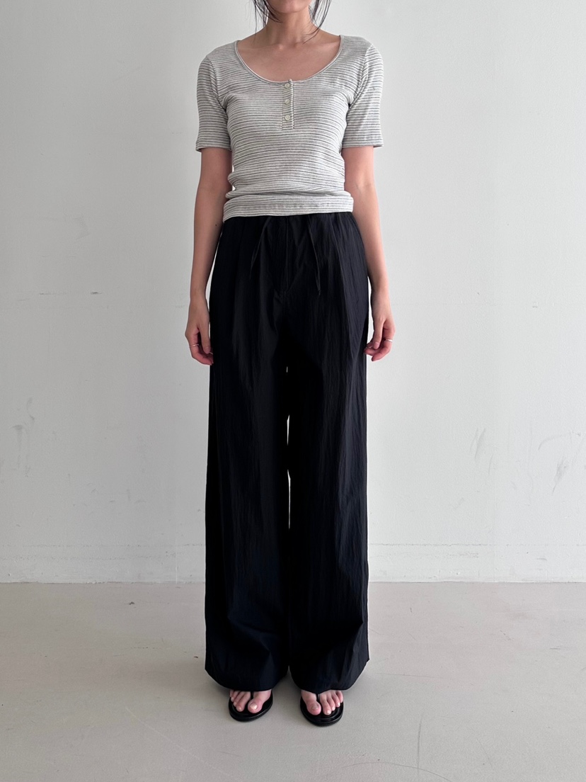 CYLINDER東大門㊣直郵女裝新品25春夏人氣休閑休閑褲含腰繩CYLINDER休閑褲圖色3