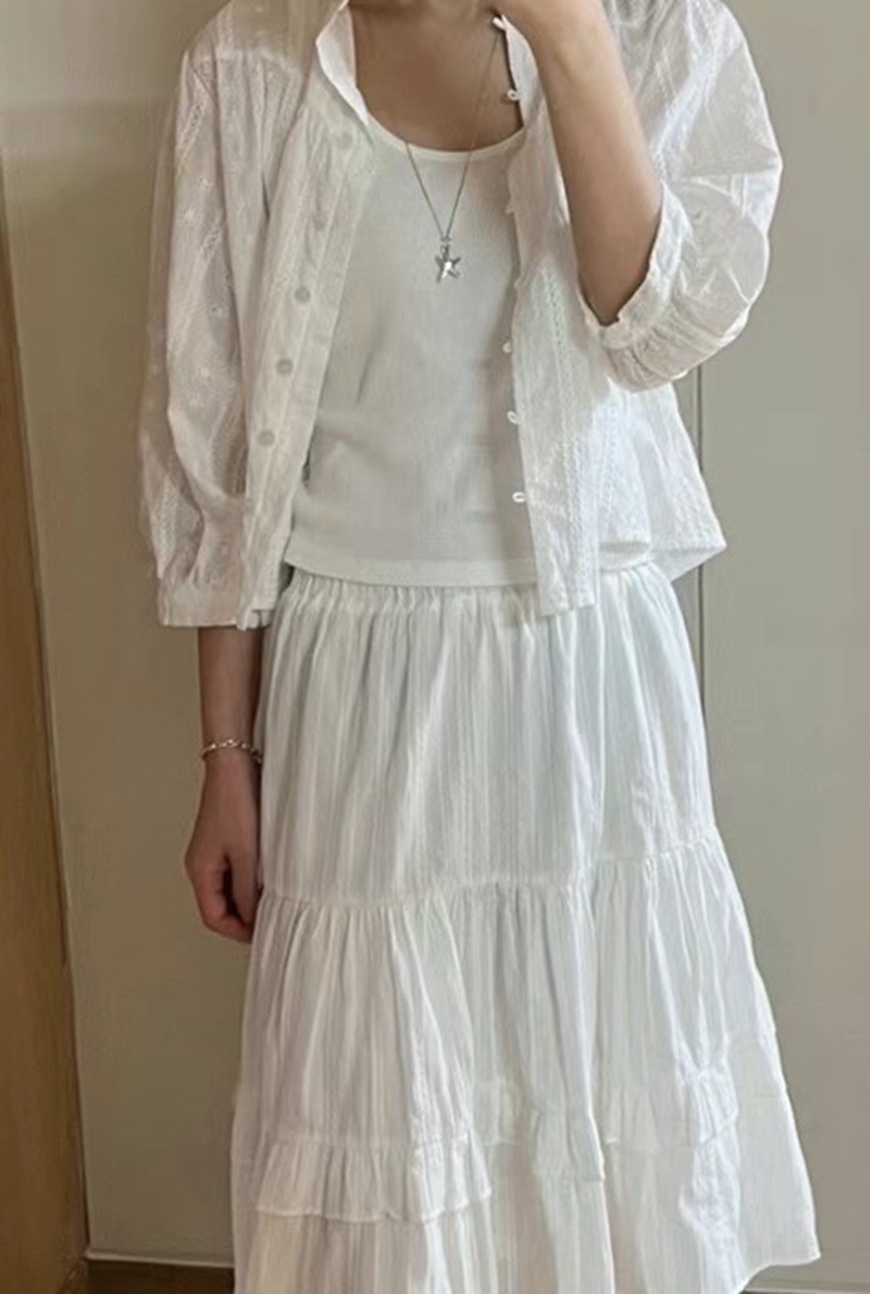 BUTTERING韓國代購㊣女士新款職業25春夏推薦休閑熱賣時尚長裙ARLOW長裙