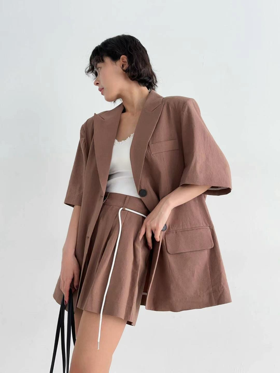 HIGHCOLOR東大門㊣直郵女裝新品推薦25春夏休閑時尚人氣短褲HIGHCOLOR短褲
