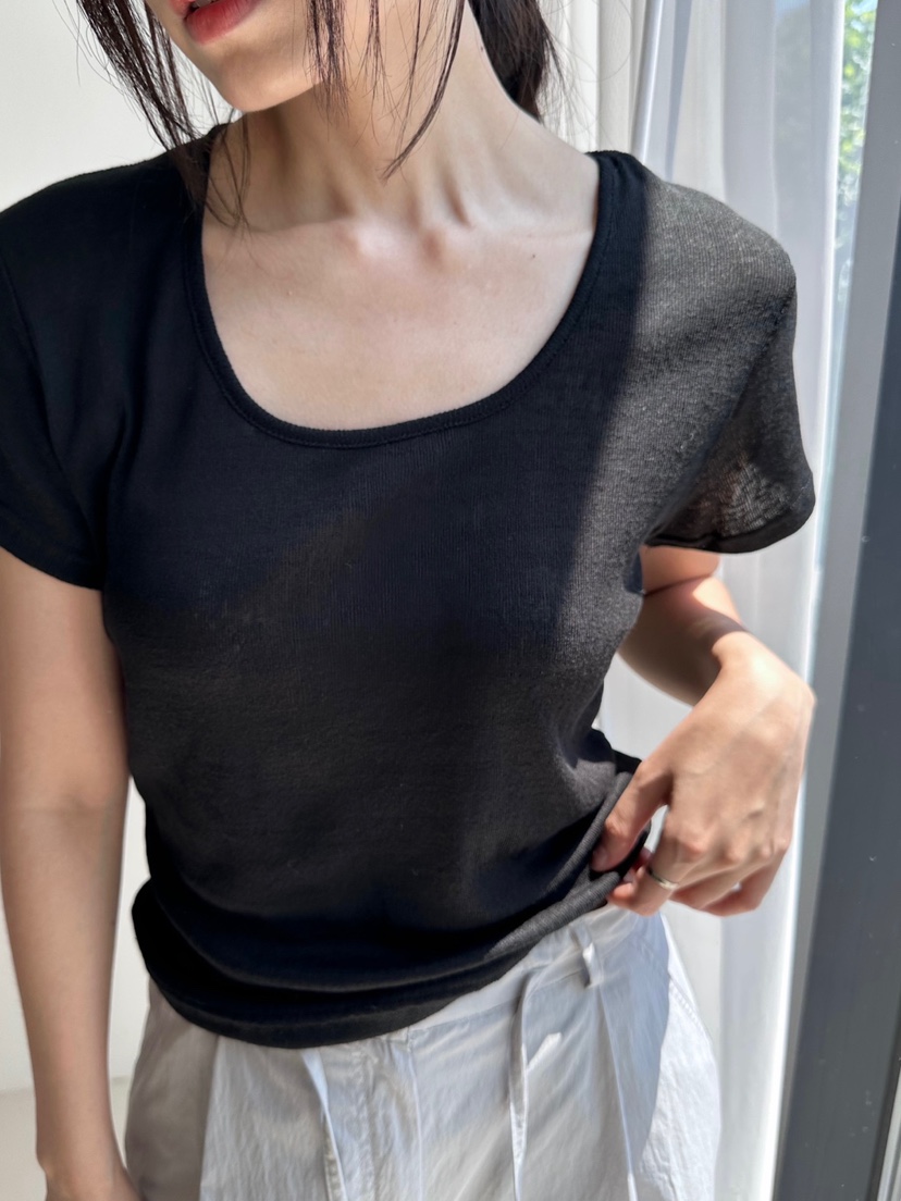 CYLINDER韓國代購㊣女裝新款熱賣休閑人氣25春夏職業推薦T恤CYLINDERT恤