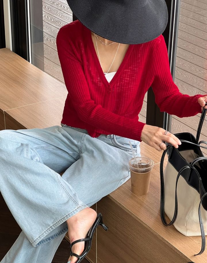 BOBBIE DOLL東大門㊣代購女裝新款熱賣職業推薦25春夏針織衫BOBBIE DOLL針織衫