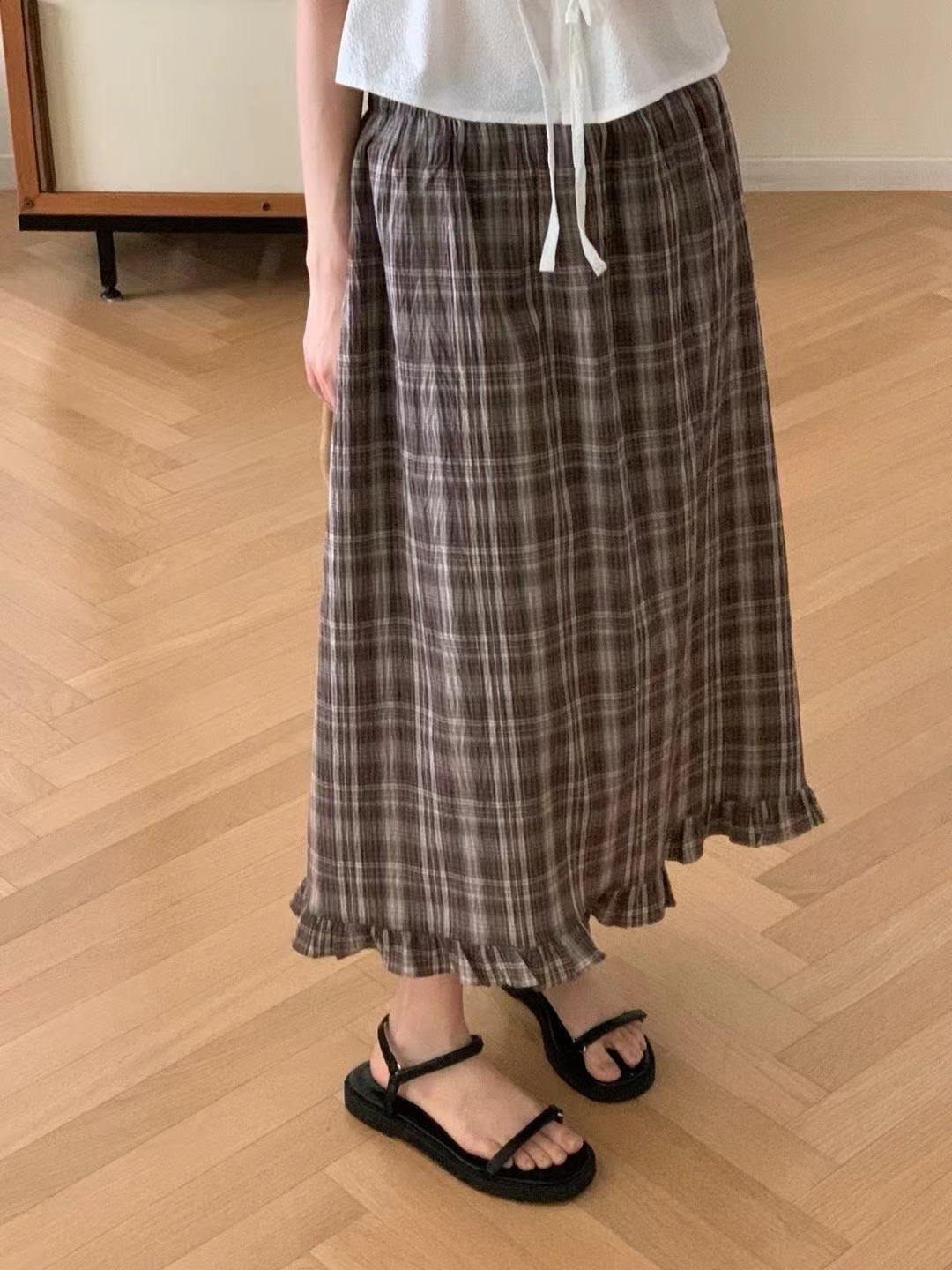 MELMEONT東大門㊣實拍女裝新款時尚職業25春夏長裙兩件起訂MELMEONT長裙