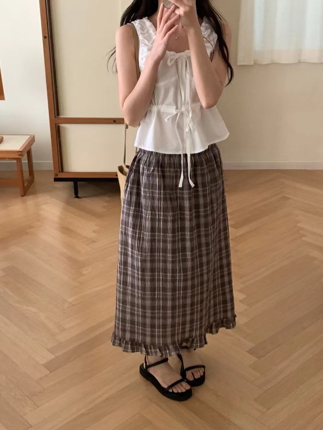 MELMEONT東大門㊣實拍女裝新款時尚職業25春夏長裙兩件起訂MELMEONT長裙