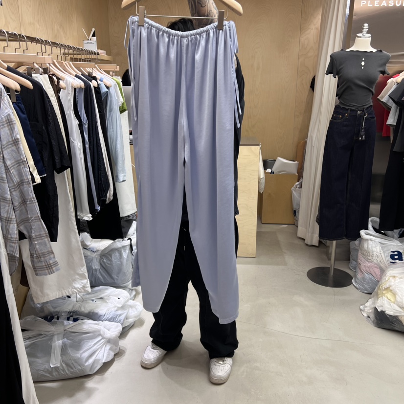PLEASURE東大門㊣實拍女裝新品推薦熱賣時尚職業25春夏休閑褲PLEASURE休閑褲