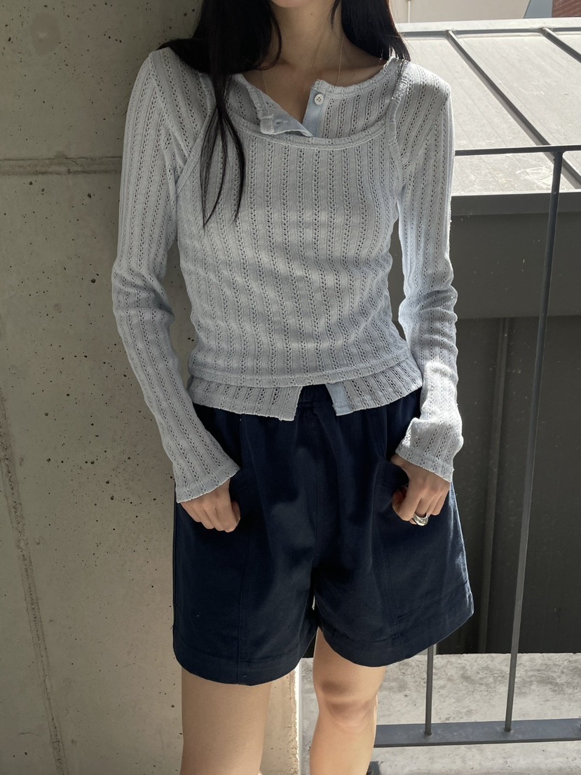 B_GARDER東大門㊣直郵女裝新款熱賣休閑推薦25春夏吊帶背心B.GARDER吊帶/背心圖色2