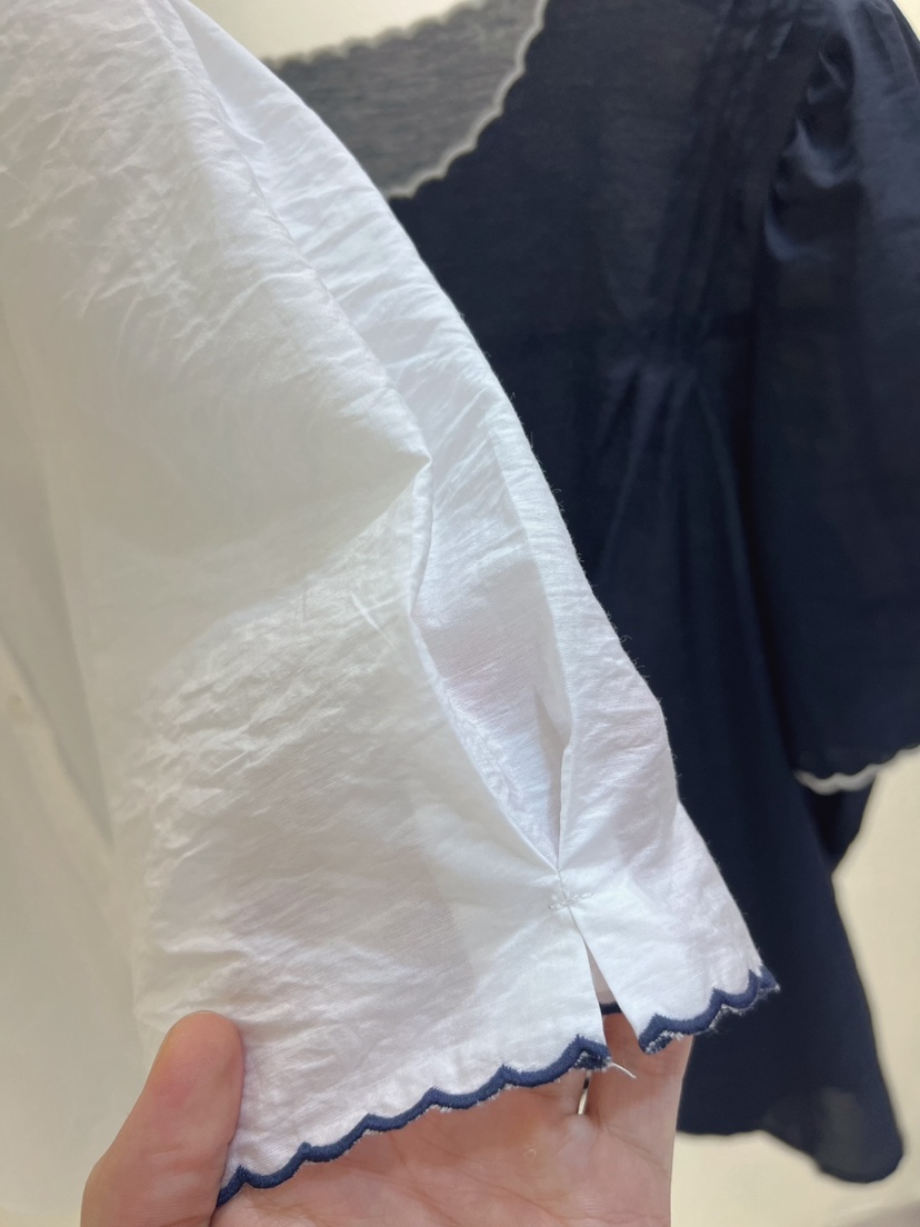 CAKE韓國代購㊣女裝新品推薦時尚25春夏熱賣休閑襯衫蕾絲衫CAKE襯衫/蕾絲衫