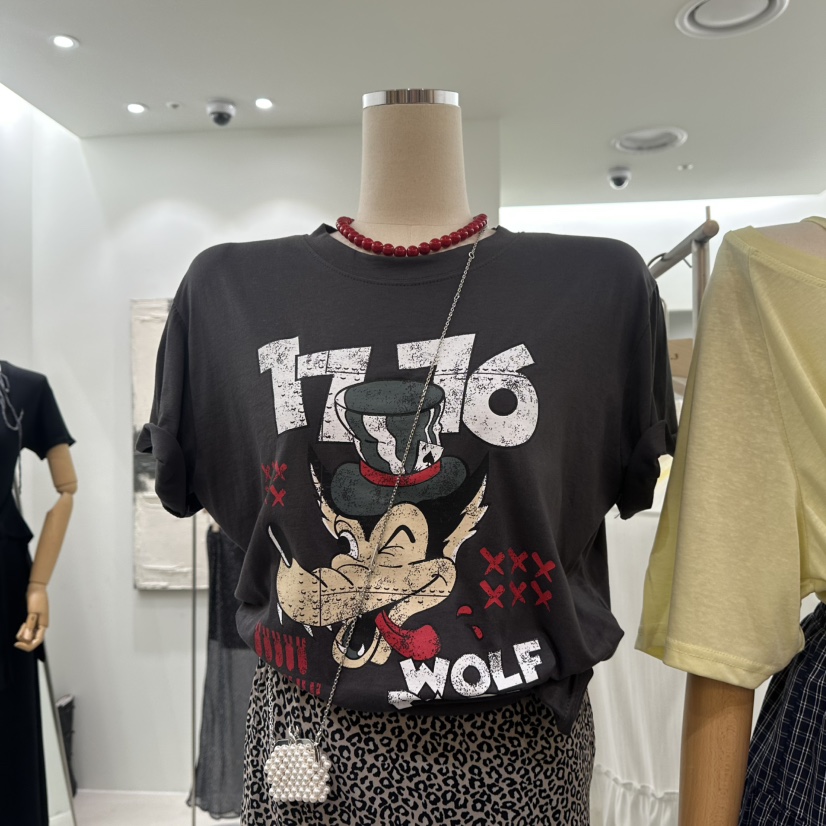 PART3東大門㊣代購女士新品時尚推薦熱賣職業人氣25春夏T恤Part.3T恤圖色2