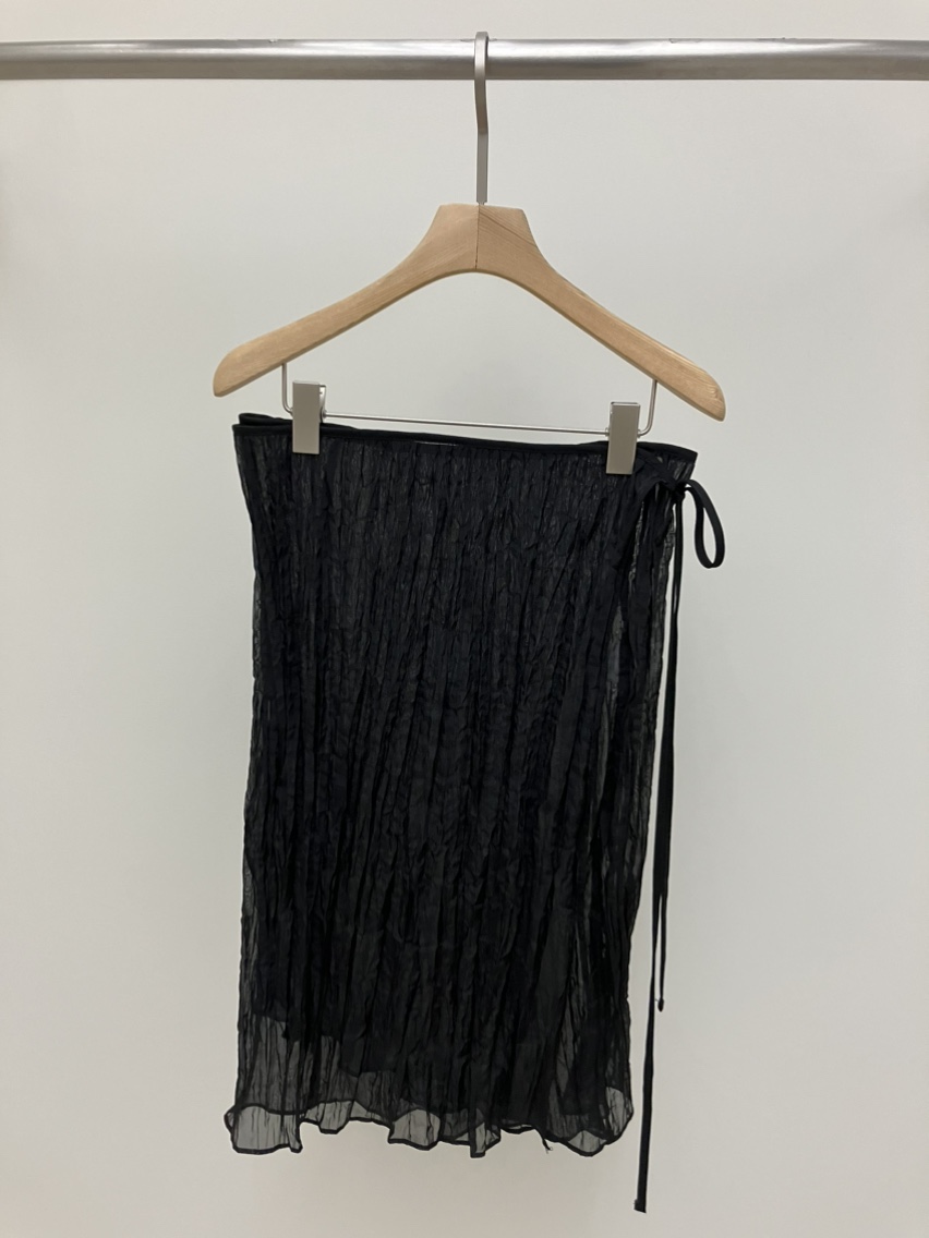 B_GARDER東大門㊣代購女裝新品25春夏推薦半身裙中短裙裹身裙B.GARDER半身裙/中短裙圖色2