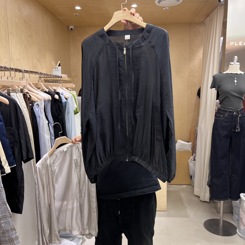 PLEASURE韓國直郵㊣女裝新品推薦職業25春夏人氣熱賣時尚夾克PLEASURE夾克圖色2