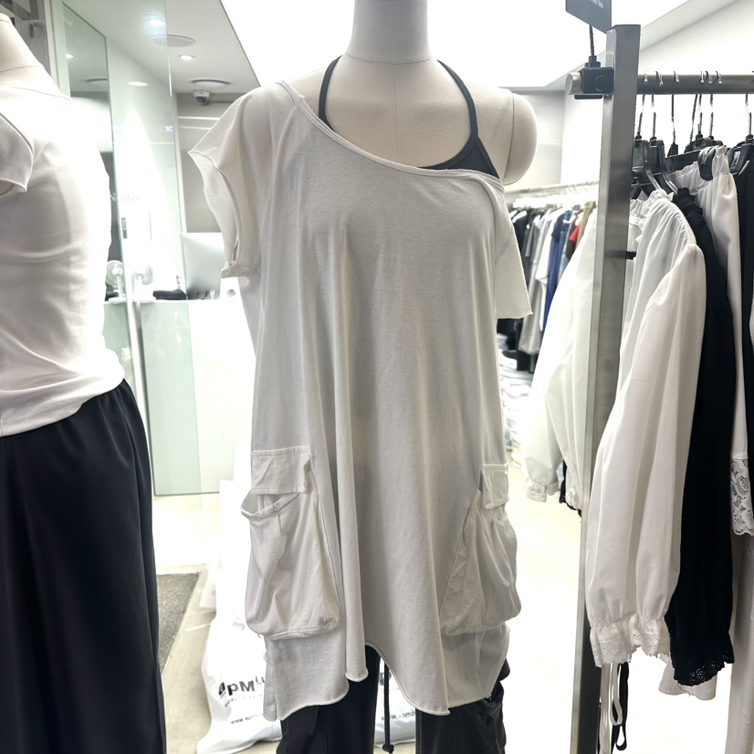 NEUTER韓國直郵㊣女裝新款熱賣人氣推薦休閑職業T恤不含內搭NEUTERT恤圖色1