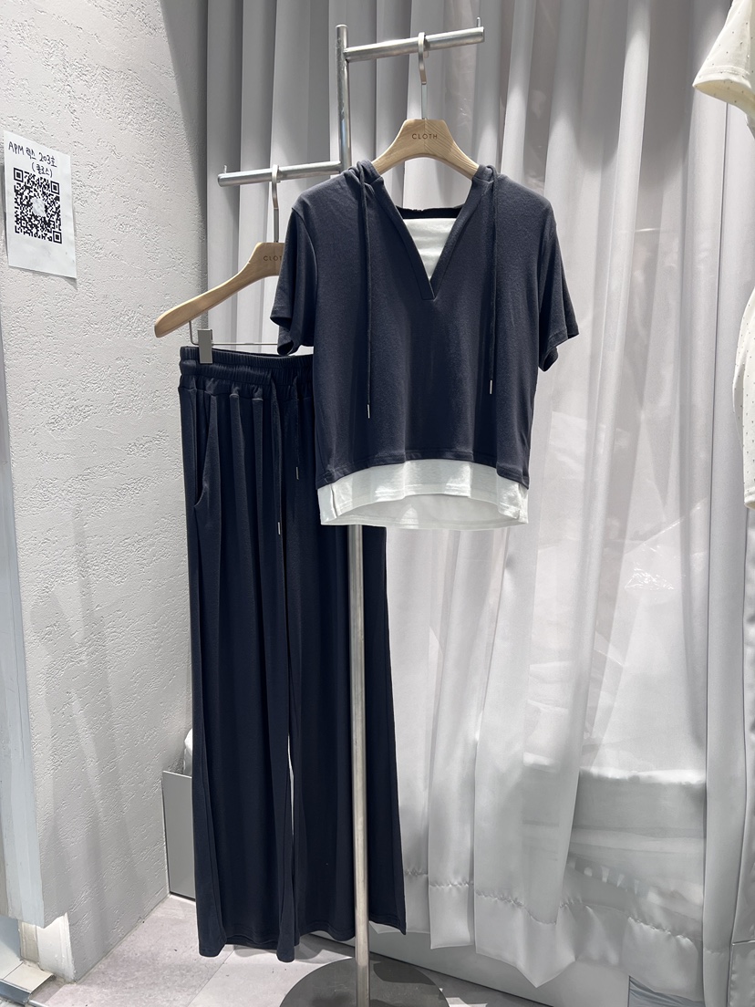 CLOTH東大門㊣直郵女士新款推薦時尚休閑職業人氣25春夏套裝套裝CLOTH套裝圖色2