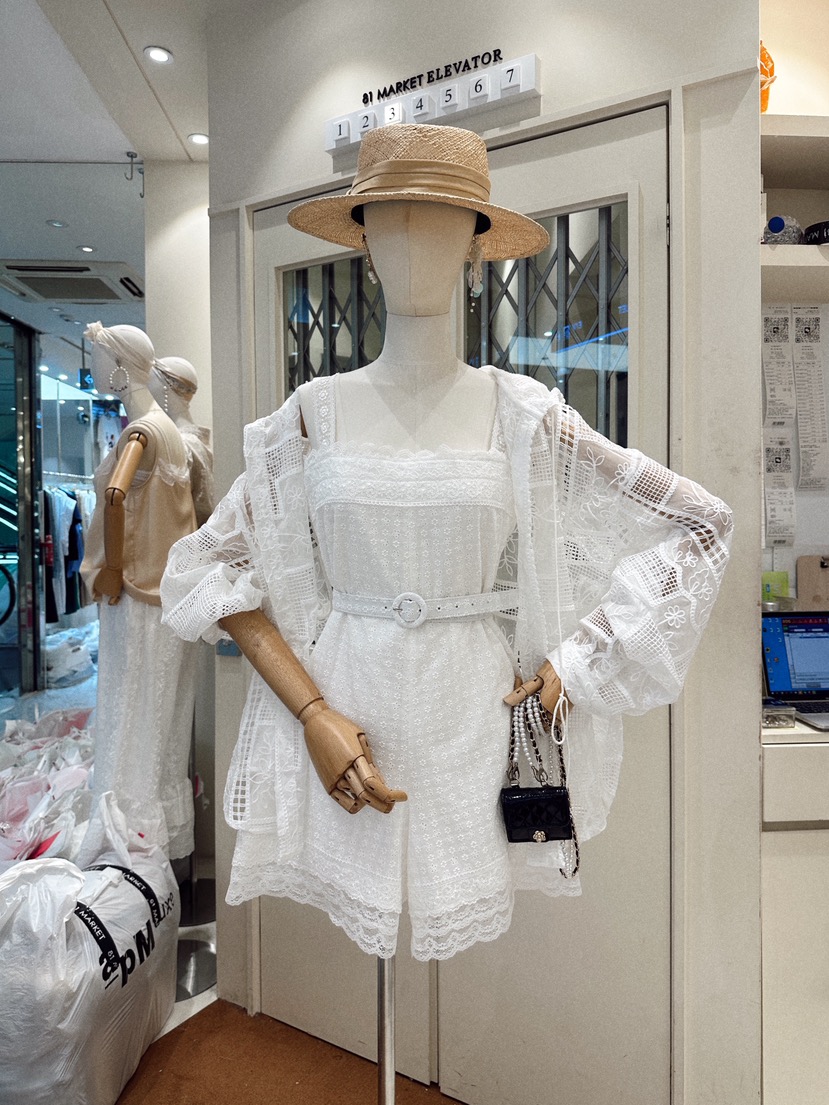 81 MARKET-L東大門㊣實拍女士新款職業25春夏連體褲含腰帶81 MARKET-L連體褲