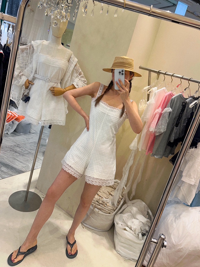 81 MARKET-L東大門㊣實拍女士新款職業25春夏連體褲含腰帶81 MARKET-L連體褲