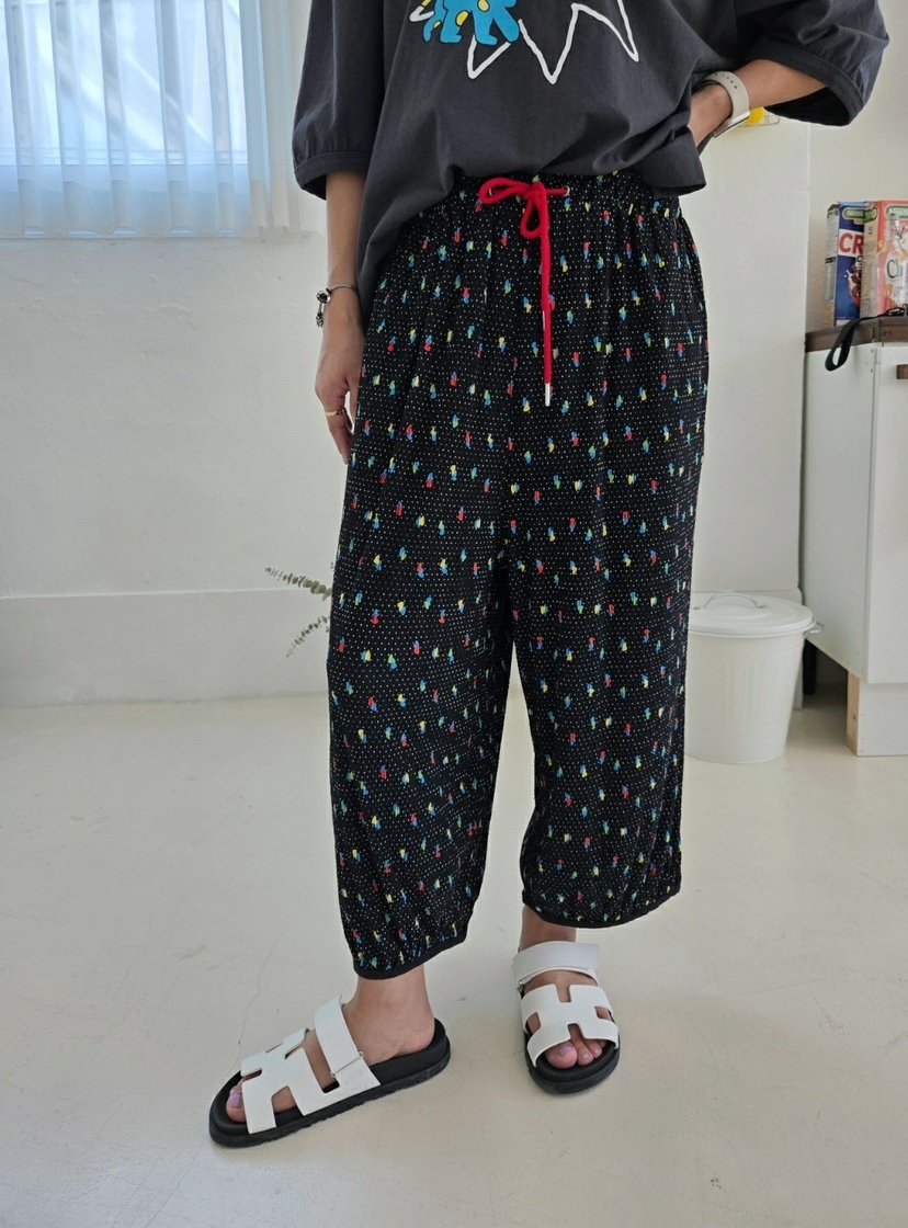 YESFREE東大門㊣直郵女裝新品25春夏推薦時尚熱賣休閑褲褶皺YESFREE休閑褲