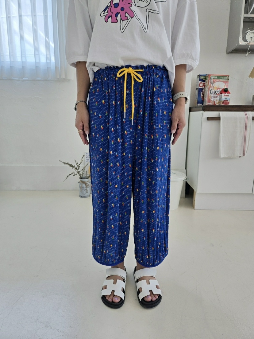 YESFREE東大門㊣直郵女裝新品25春夏推薦時尚熱賣休閑褲褶皺YESFREE休閑褲