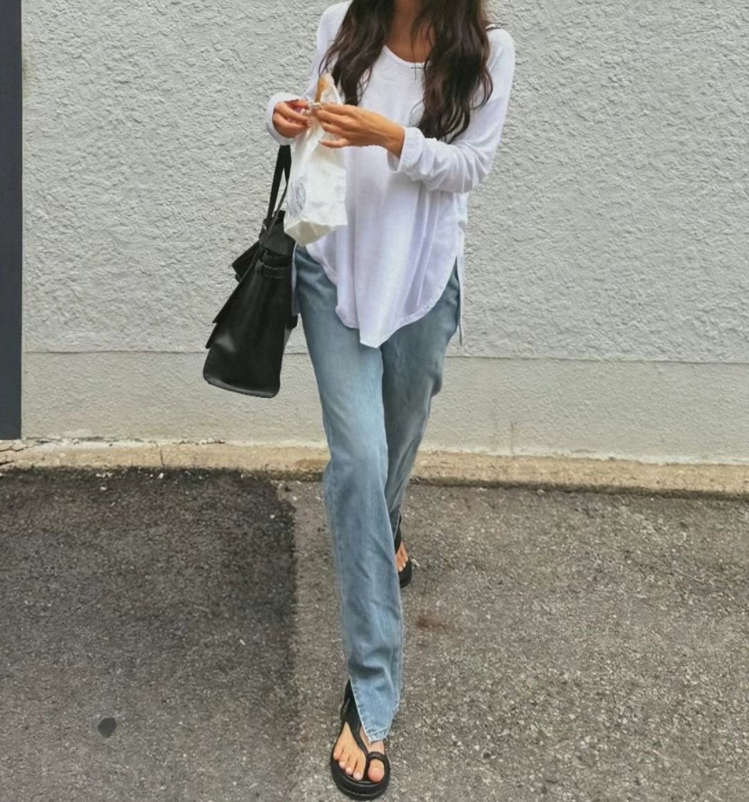 J CAT韓國直郵㊣女裝新款25春夏熱賣休閑職業時尚人氣牛仔褲J CAT牛仔褲