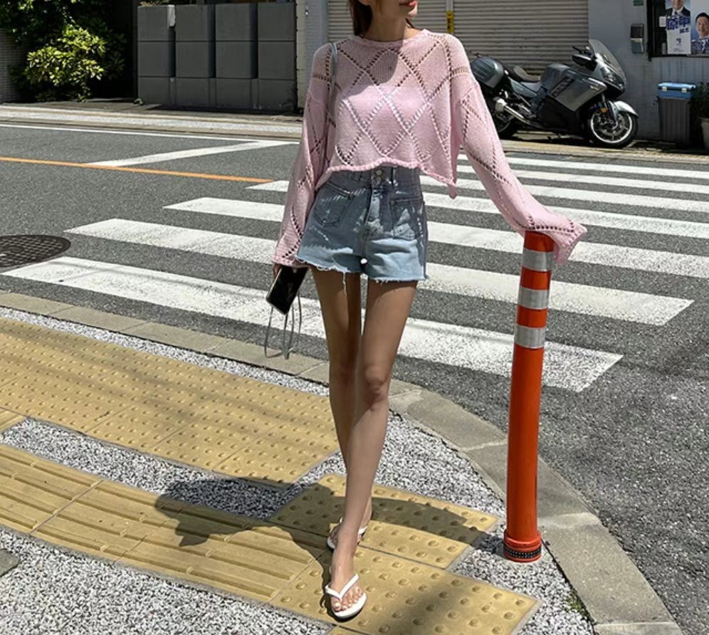 J CAT東大門㊣代購女裝新品職業人氣25春夏時尚熱賣推薦短褲J CAT短褲