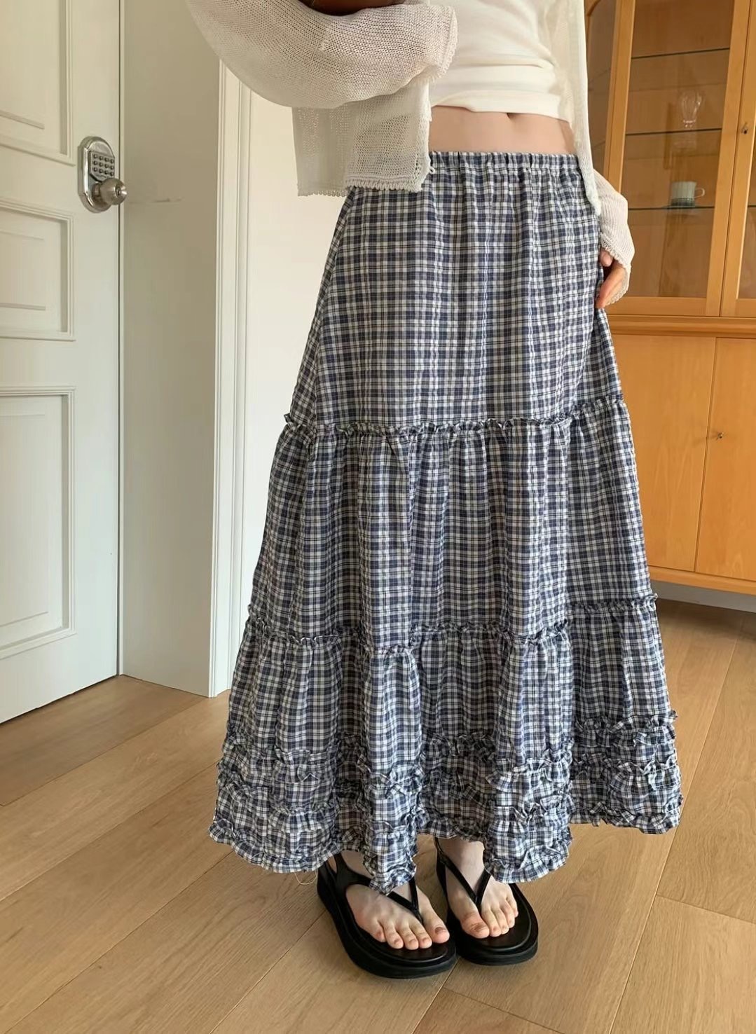 WEARRAW韓國代購㊣女裝新品熱賣推薦休閑時尚職業人氣25春夏長裙WEARRAW長裙
