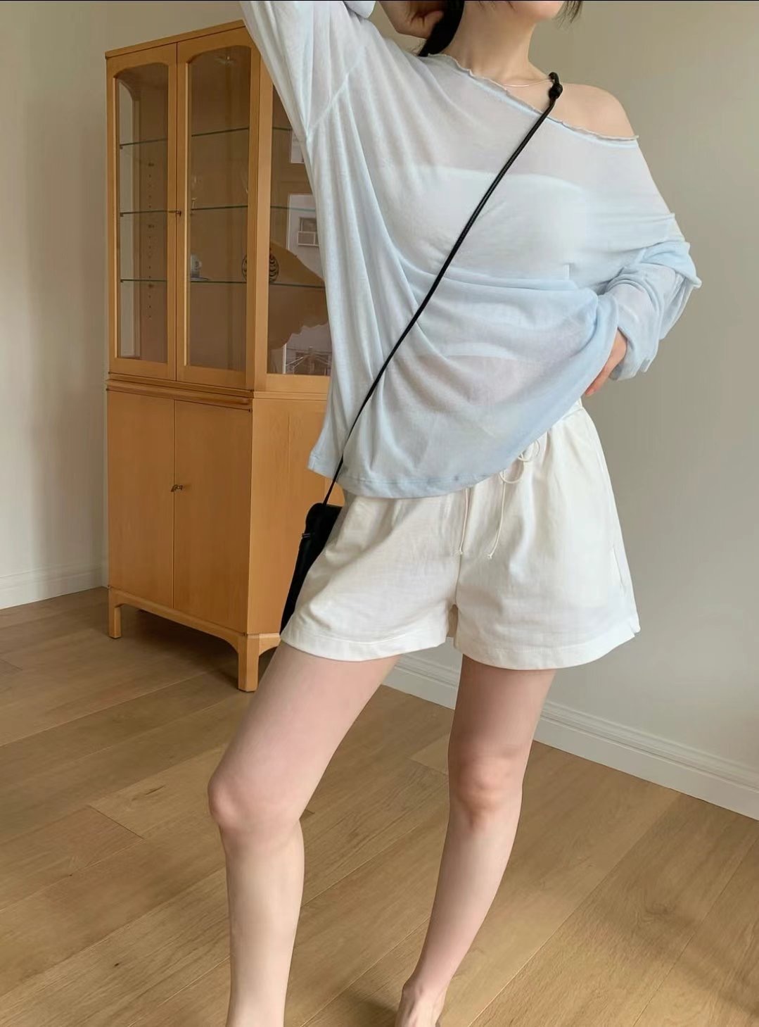 WEARRAW東大門㊣直郵女士新品時尚推薦休閑人氣職業短褲綁帶WEARRAW短褲