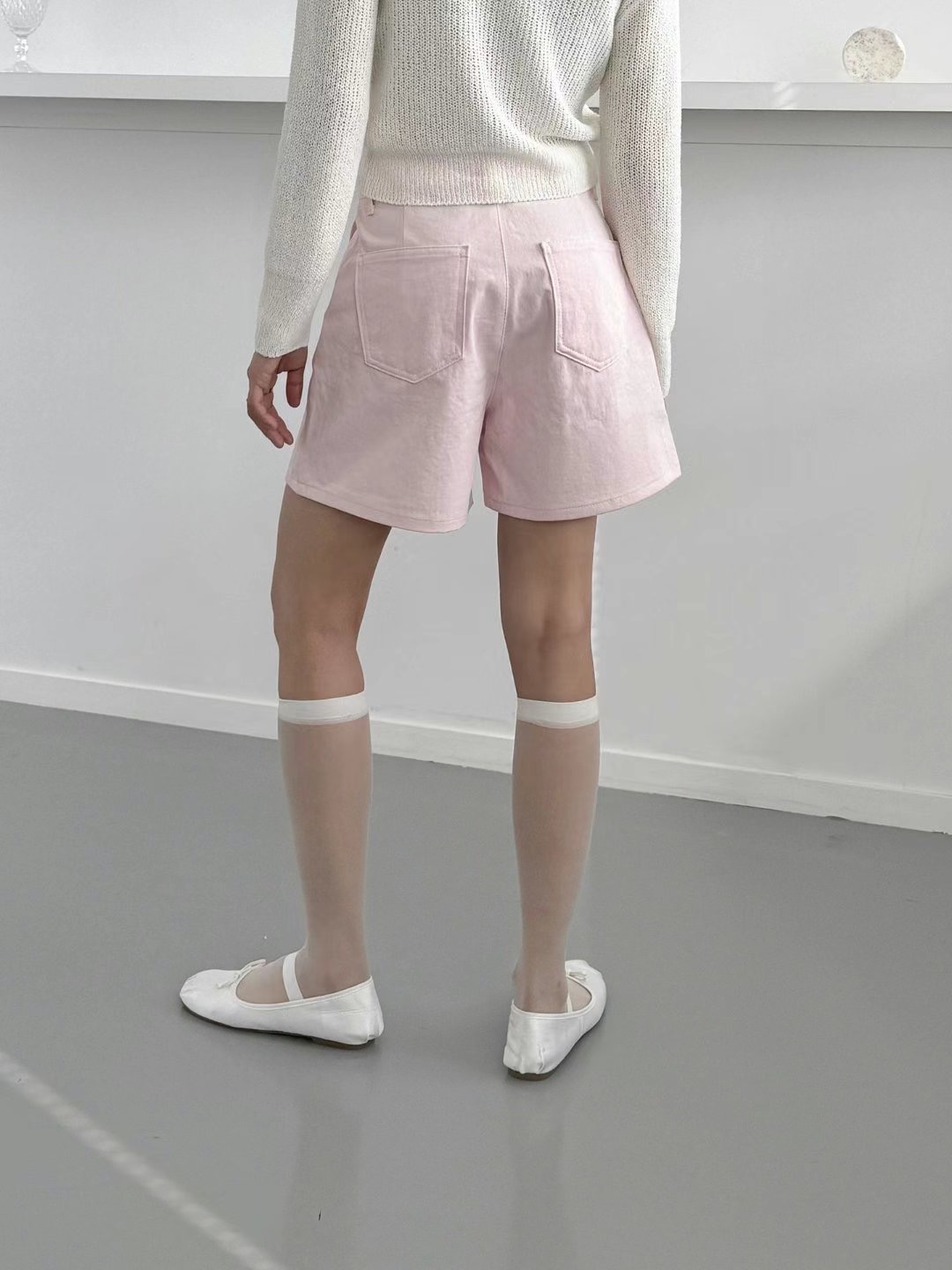 MORPHIN-모르핀-T東大門㊣直郵女士新品推薦25春夏職業短褲MORPHIN-T短褲