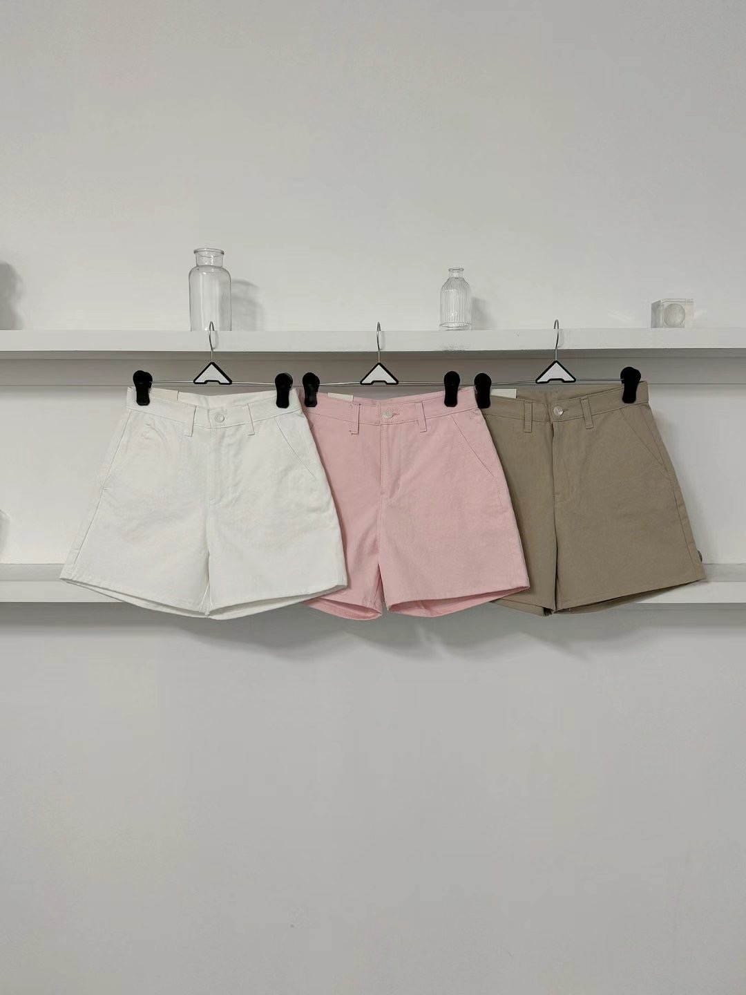 MORPHIN-모르핀-T東大門㊣直郵女士新品推薦25春夏職業短褲MORPHIN-T短褲圖色3左三色