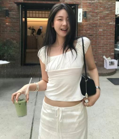 WEARRAW韓國直郵㊣女士新款人氣職業25春夏時尚熱賣推薦T恤WEARRAWT恤圖色1