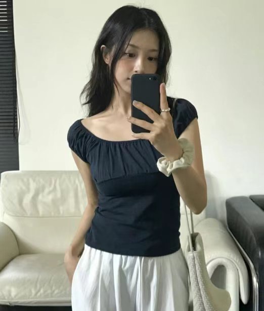 WEARRAW韓國直郵㊣女士新款人氣職業25春夏時尚熱賣推薦T恤WEARRAWT恤圖色2